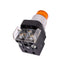 New Allen Bradley 800T-QBH2A Amber Illuminated Pushbutton, 30mm, 1NO 1NC, 12-130V