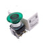 New Allen Bradley 800T-QMJH2G Illuminated Green Mushroom Pushbutton, 30mm, 1NO 1NC