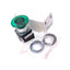 New Allen Bradley 800T-QMJH2G Illuminated Green Mushroom Pushbutton, 30mm, 1NO 1NC