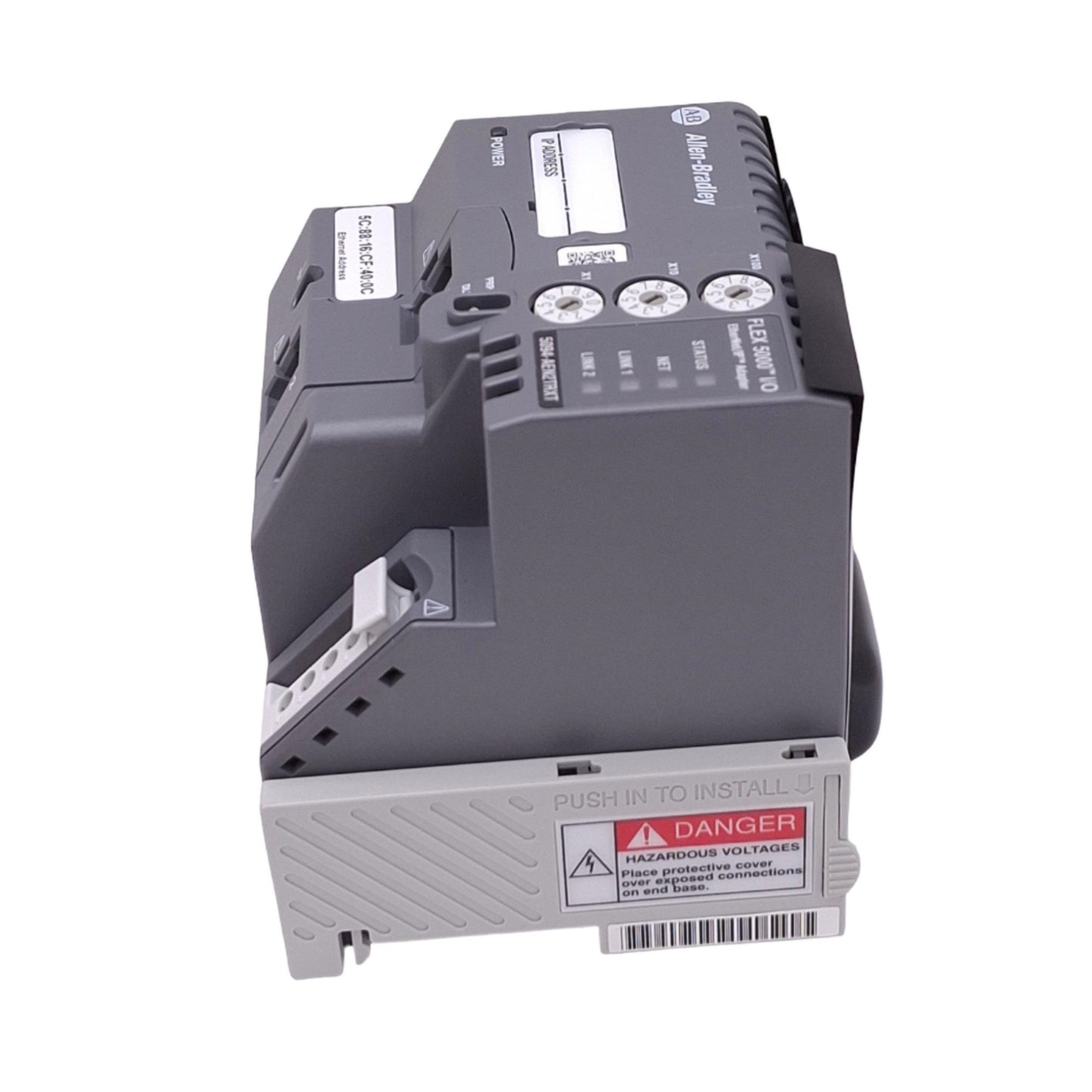 New Allen Bradley 5094-AEN2TRXT Ethernet Adapter for FLEX 5000 I/O, 16 Module, 24VDC