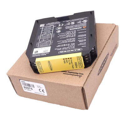New Banner XS2RO Safety Relay Output Module, 4NO, 2NC Aux, 6A 250VAC Max, 24VDC