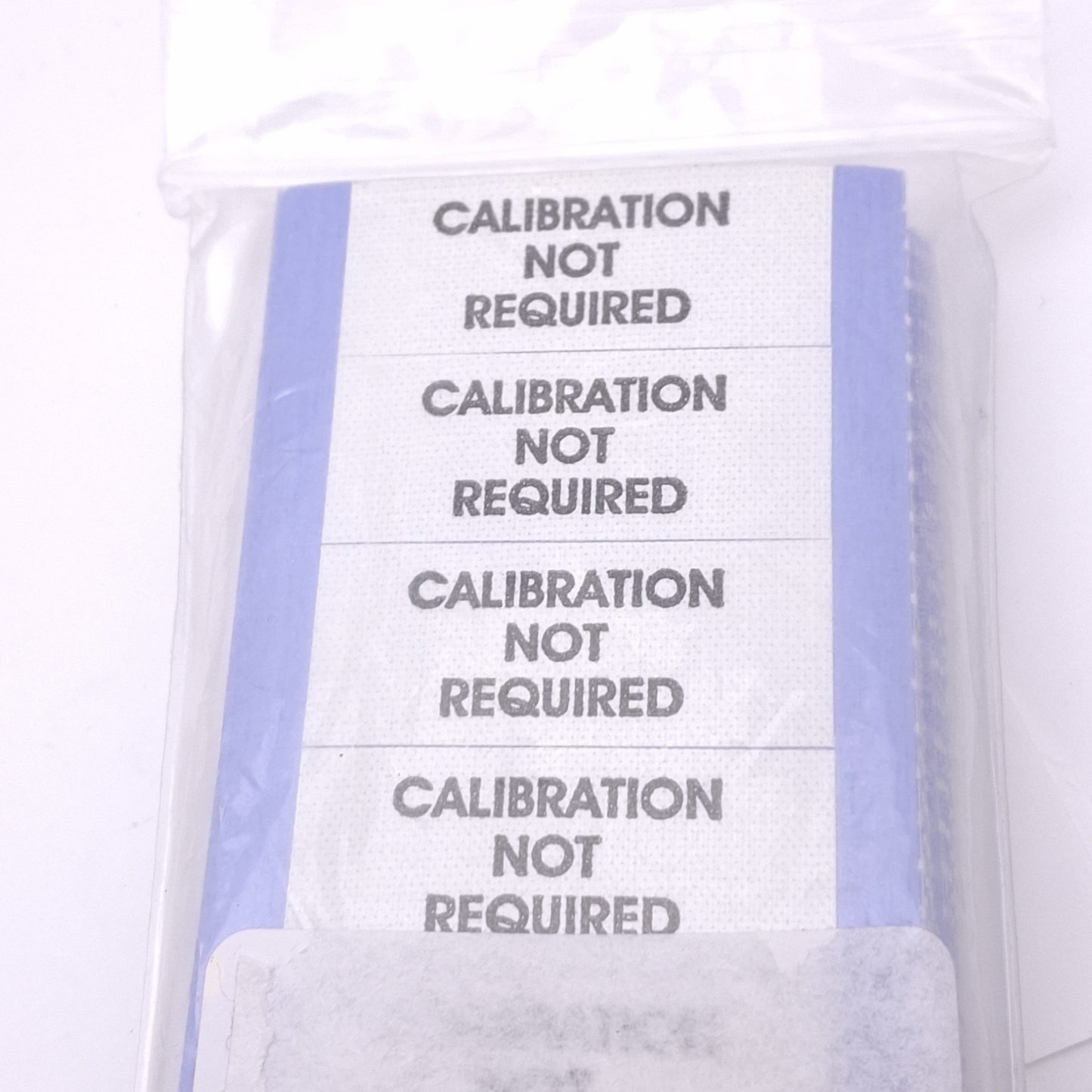 New ULINE S-17002 Calibration Not Required Labels, 1-1/2in x 5/8in, 350x Count