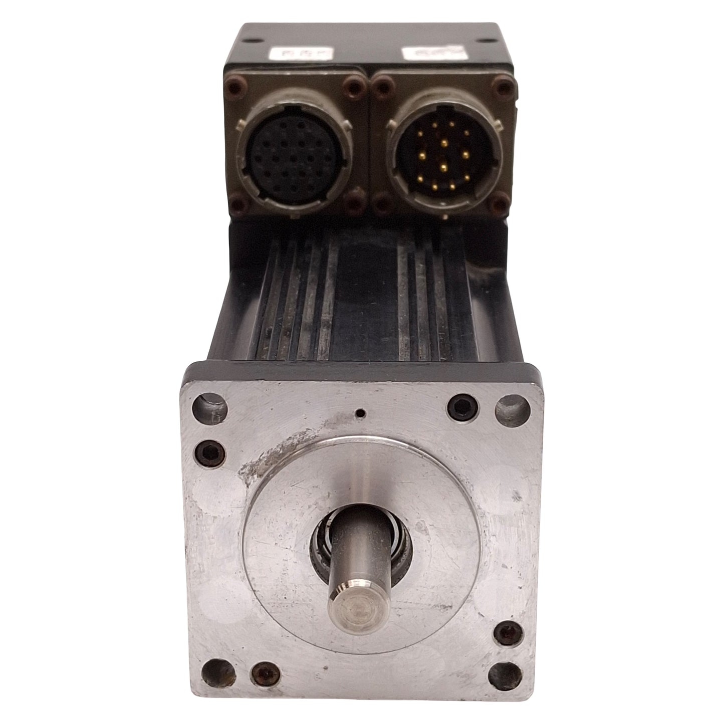Used Parker SM232AE-NTQN Servo Motor, 260W, 1000ppr, 4500rpm, ø3/8in Shaft, NEMA 23
