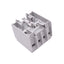 Used Allen Bradley 100-FA22 Auxiliary Contact Block, 2NO 2NC 600VAC 10A, Front Mount