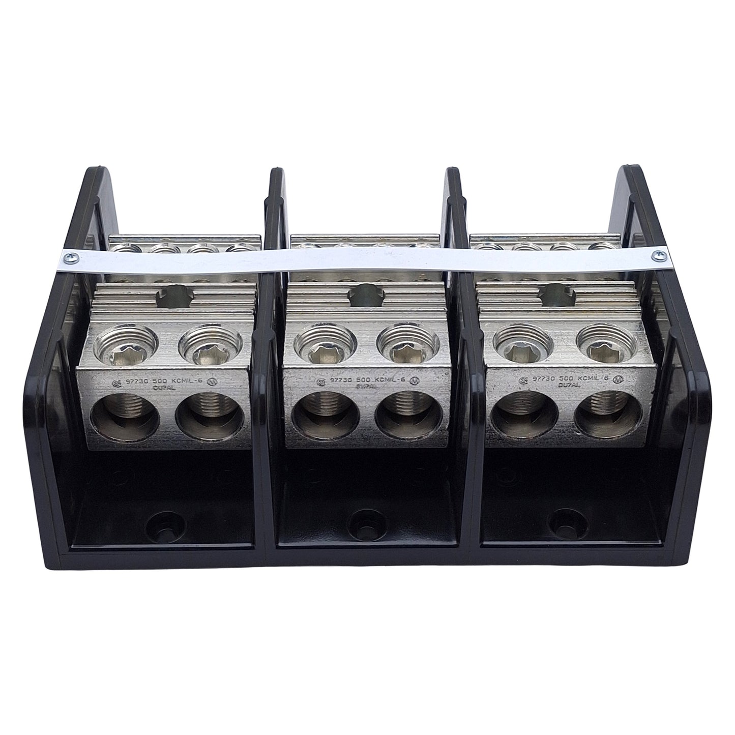 New Allen Bradley 1492-PD3287 Power Distribution Block, 3-Pole 760A 600VAC, Aluminum