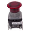 New Allen Bradley 800H-FRXTQ24RA1 Illuminated Push/Pull Button, 1NO 1NCLB, 24V Lamp