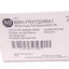 New Allen Bradley 800H-FRXTQ24RA1 Illuminated Push/Pull Button, 1NO 1NCLB, 24V Lamp