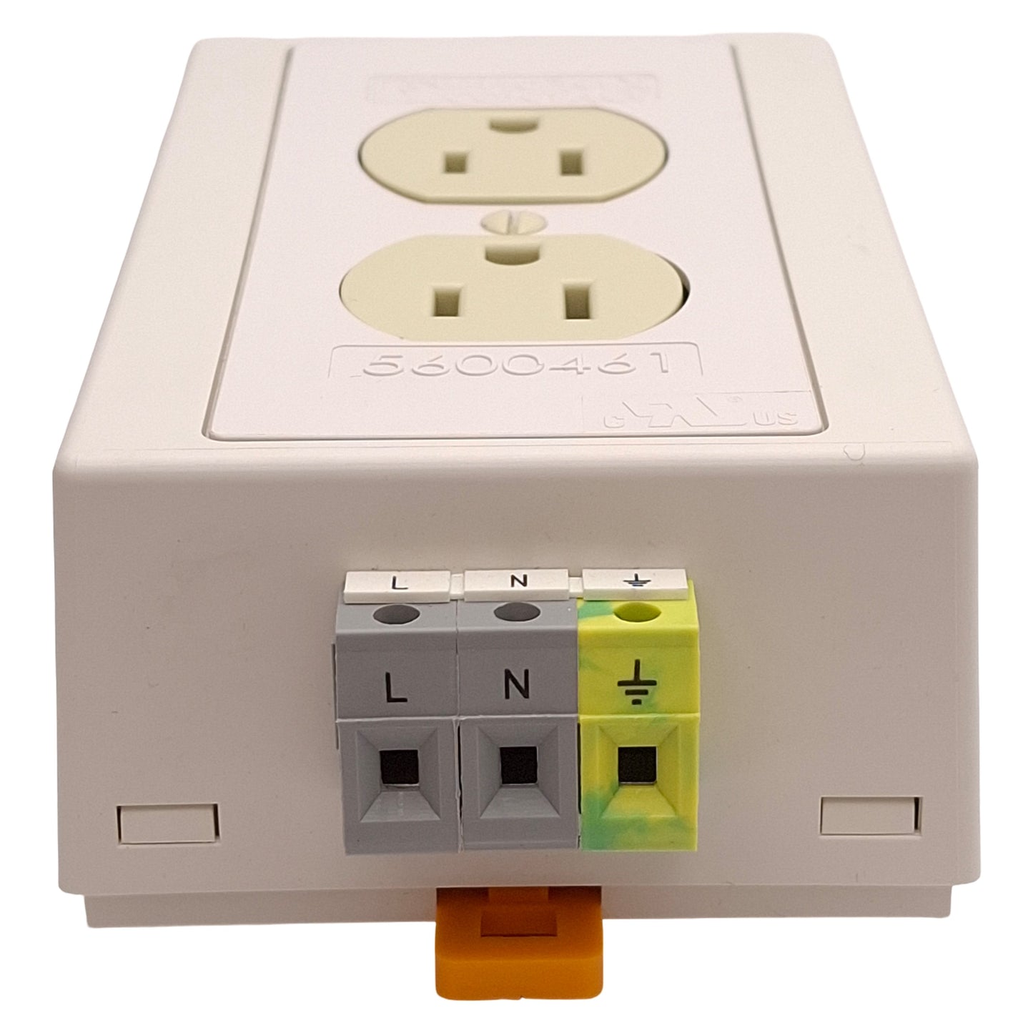 New Phoenix Contact 5600461 EM-DUO 120/15 Electrical Socket, 125VAC 15A, NEMA 5-15R
