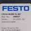 New Festo 196927 CPE10-M1BH-5L-M7 Solenoid Valve, 5/2-Way, M7 Ports, 24VDC Coil