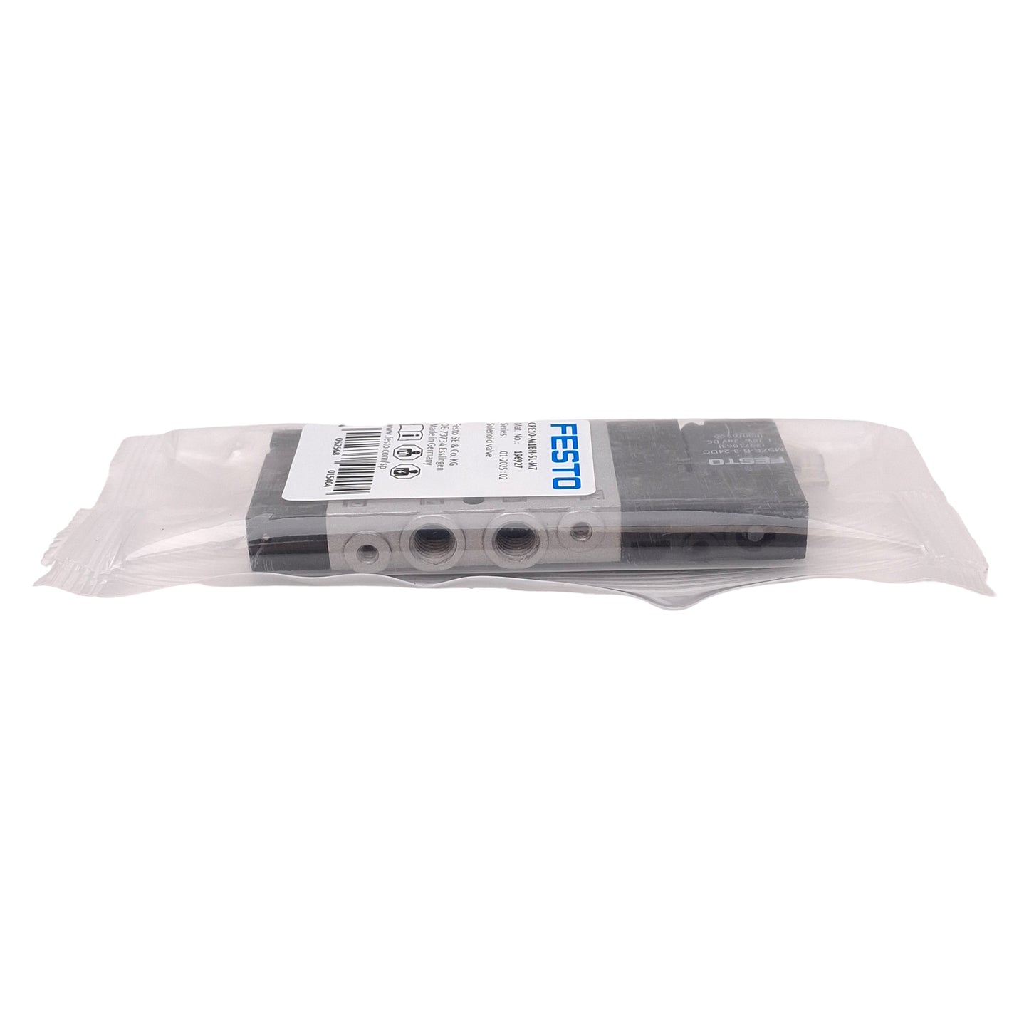 New Festo 196927 CPE10-M1BH-5L-M7 Solenoid Valve, 5/2-Way, M7 Ports, 24VDC Coil