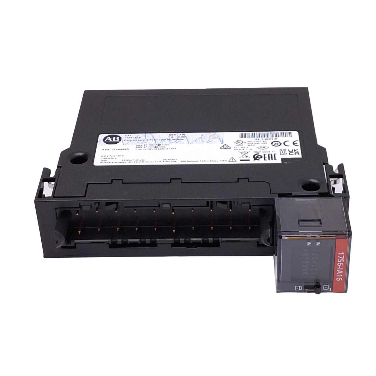 New Allen Bradley 1756-IA16 Digital AC Input Module for ControlLogix, 16-Point, 120V