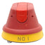 New ABB OHY65J6 Disconnect Switch Pistol Handle, Yellow/Red, NEMA 1, 3R, 12 / IP65