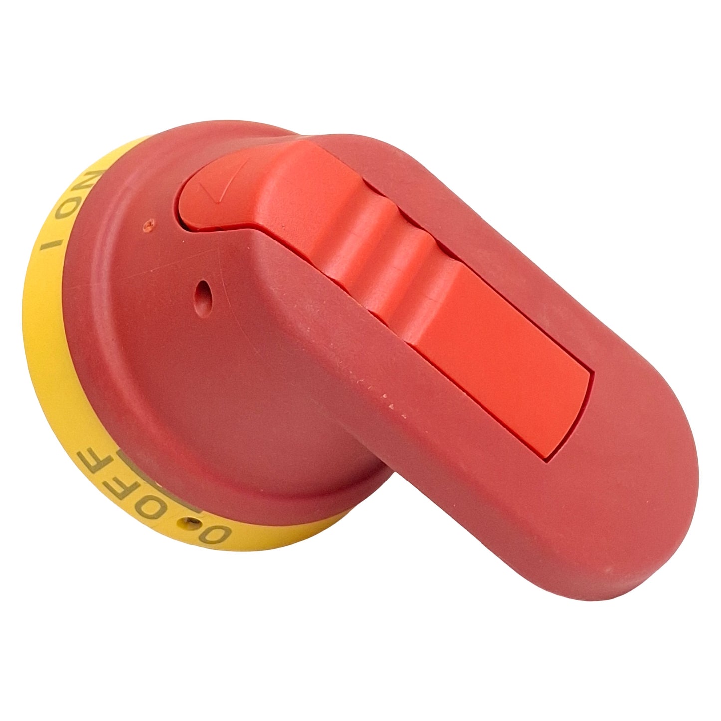 New ABB OHY65J6 Disconnect Switch Pistol Handle, Yellow/Red, NEMA 1, 3R, 12 / IP65