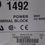 New Allen Bradley 1492-PD3263 Power Distribution Block, 3-Pole 350A 600VAC, Aluminum