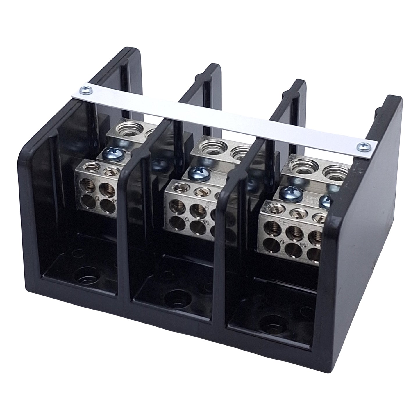 New Allen Bradley 1492-PD3263 Power Distribution Block, 3-Pole 350A 600VAC, Aluminum