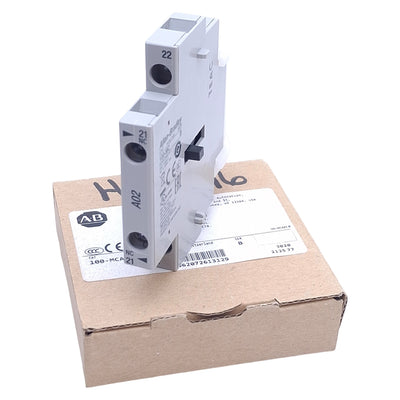 New Allen Bradley 100-MCA02 Mechanical/Electrical Interlock For 100C Contactors, 2NC
