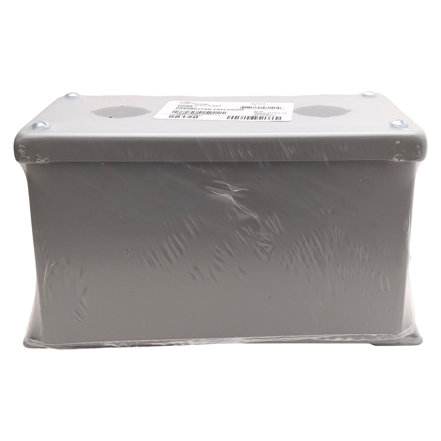 New nVent Hoffman 58140 E3PBX Pushbutton Enclosure, 3-Hole, ø30.5mm, 8 x 4 x 4.75in