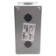 New nVent Hoffman 58140 E3PBX Pushbutton Enclosure, 3-Hole, ø30.5mm, 8 x 4 x 4.75in