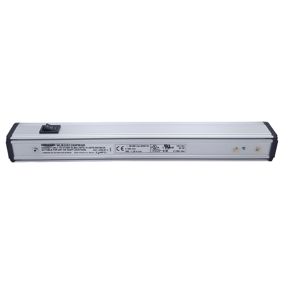 New – Open box Banner WLB32ZC285PBQM Workstation Light, White, 285mm L, 90-264VAC, 3-Pin QD