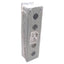 New nVent Hoffman 57810 E5PB Pushbutton Enclosure 5-Hole 30.5mm 12.5 x 3.25 x 2.75in