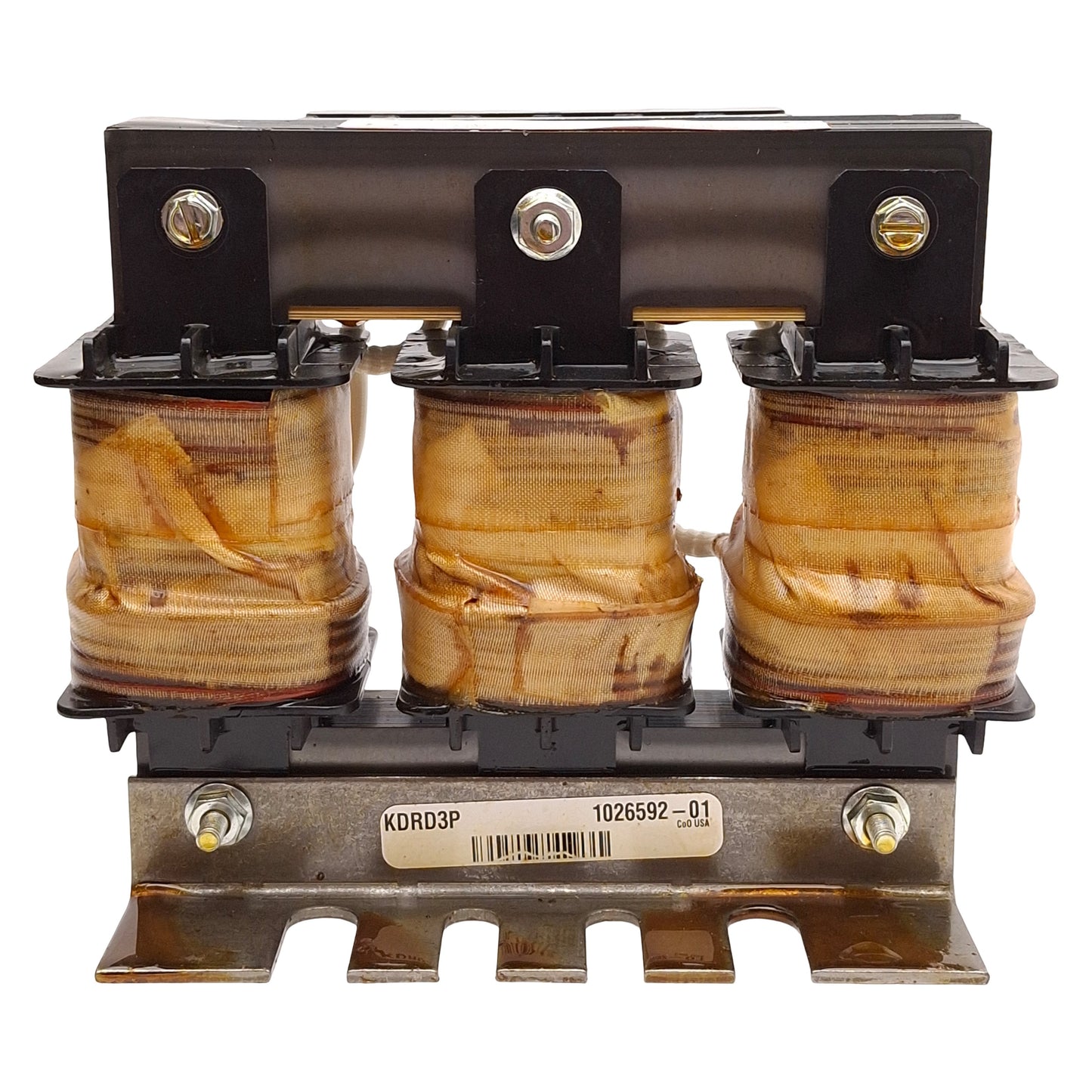 New TCI KDRD3P KDR Output Line Reactor, Open, 3PH 480VAC 35A 25HP, 135°C Rise