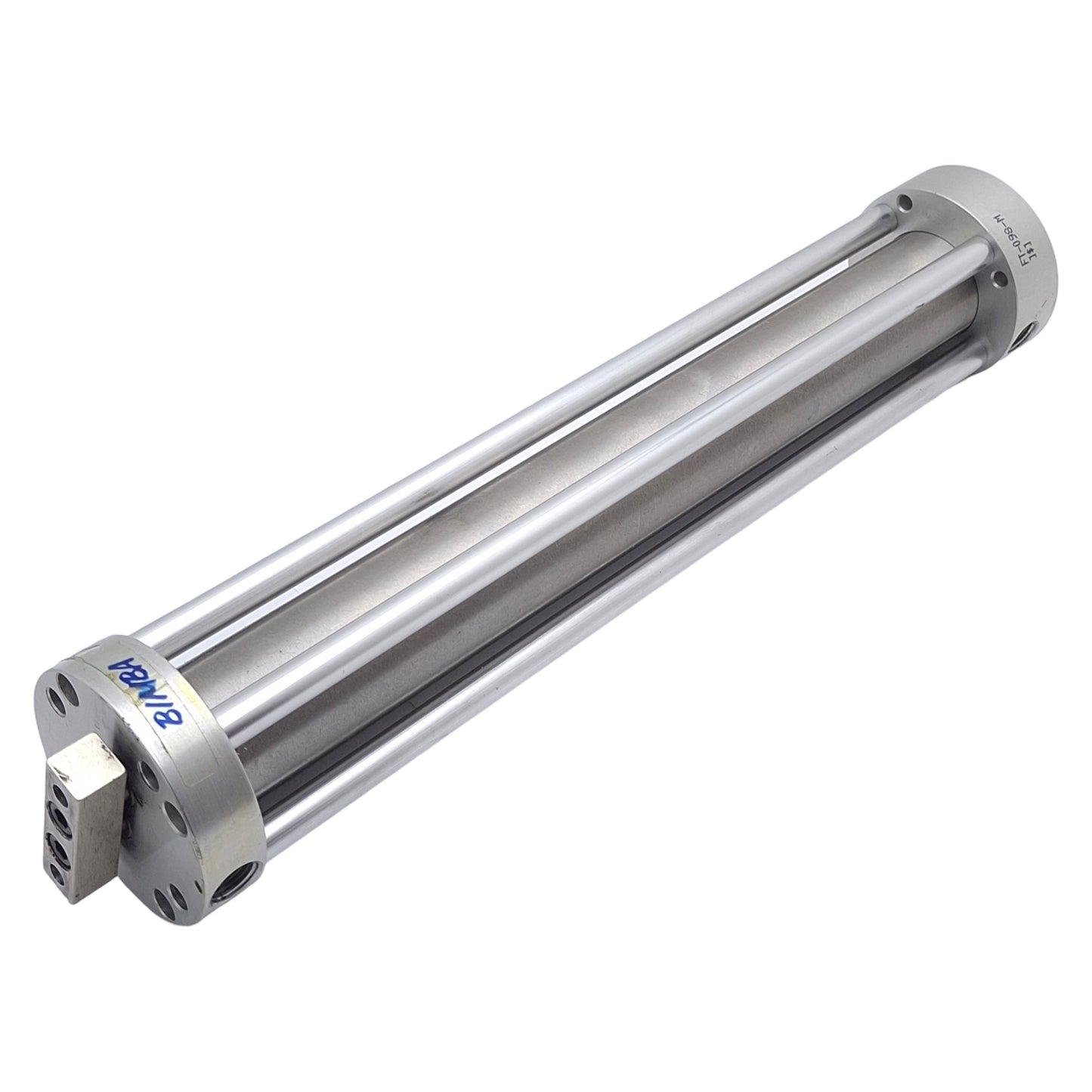 Used Bimba FT-091-M Pneumatic Cylinder Non-Rotating 1-1/16" Bore, 8" Stroke, 1/8" NPT