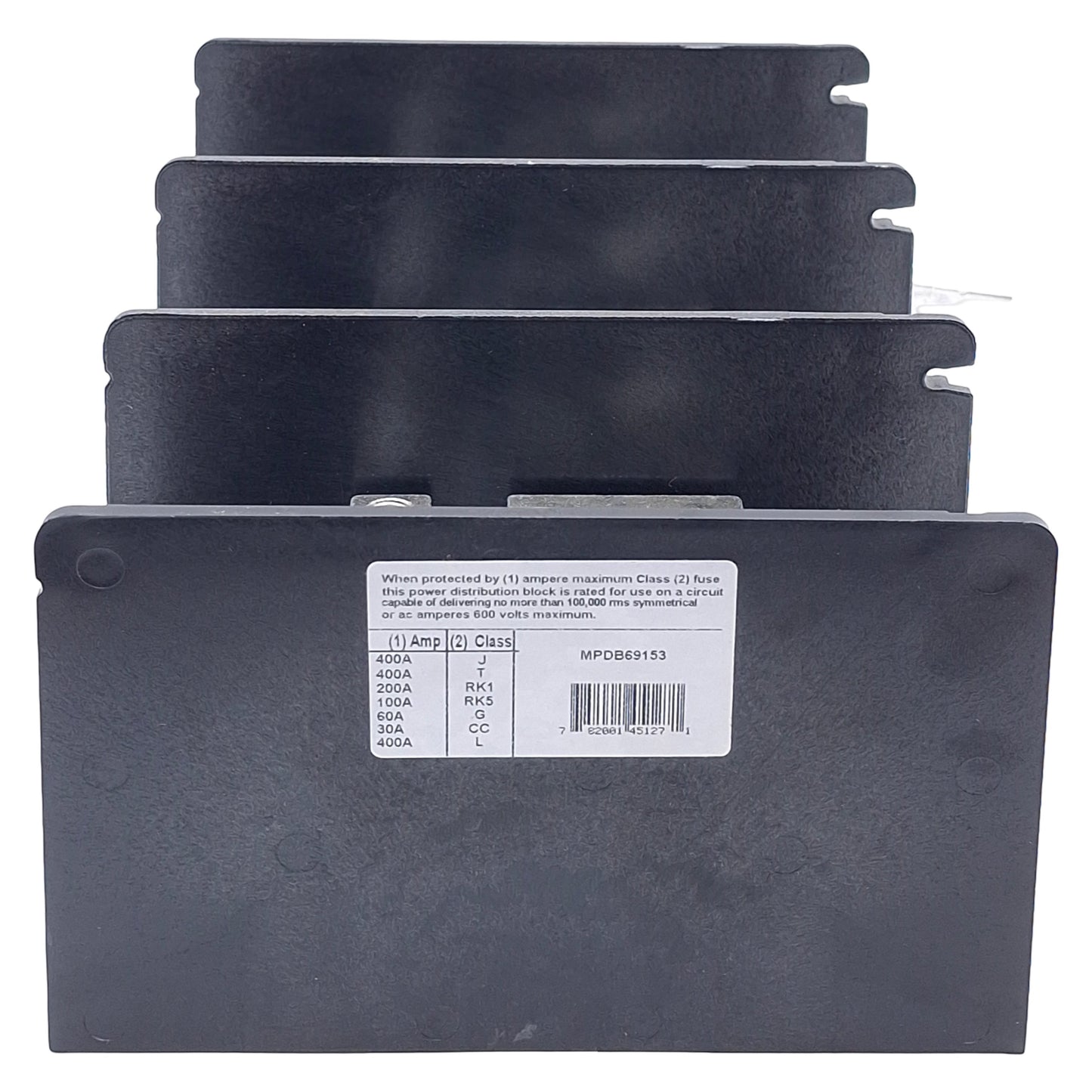 New – Open box Ferraz Shawmut MPDB69153 Power Distribution Block 3-Pole 250A 1000V, 1-In/12-Out