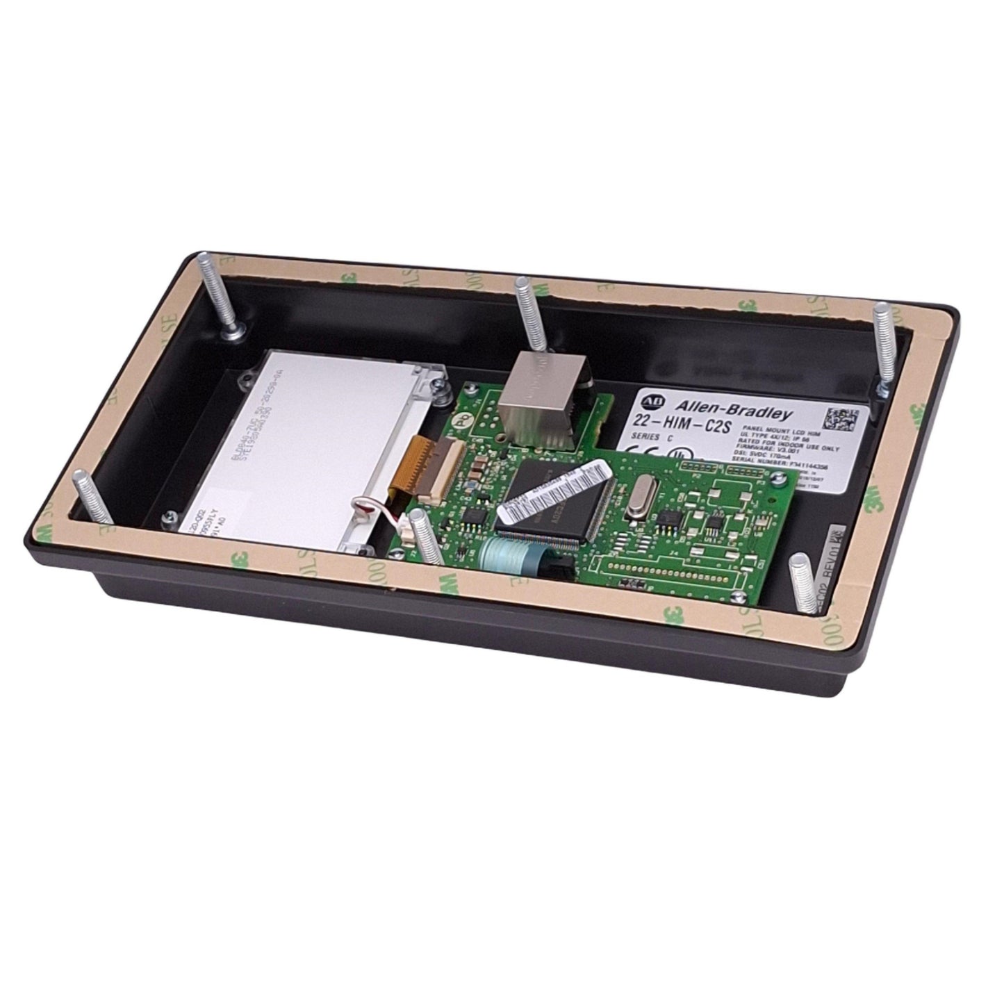 New Allen Bradley 22-HIM-C2S Remote HIM for PowerFlex4 AC Drives, LCD Screen, RS485