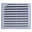 New nVent Hoffman TEP6UL12 Light Grey TFP Exhaust/Vent Grille, 7.77 x 8.83 x 1.25in