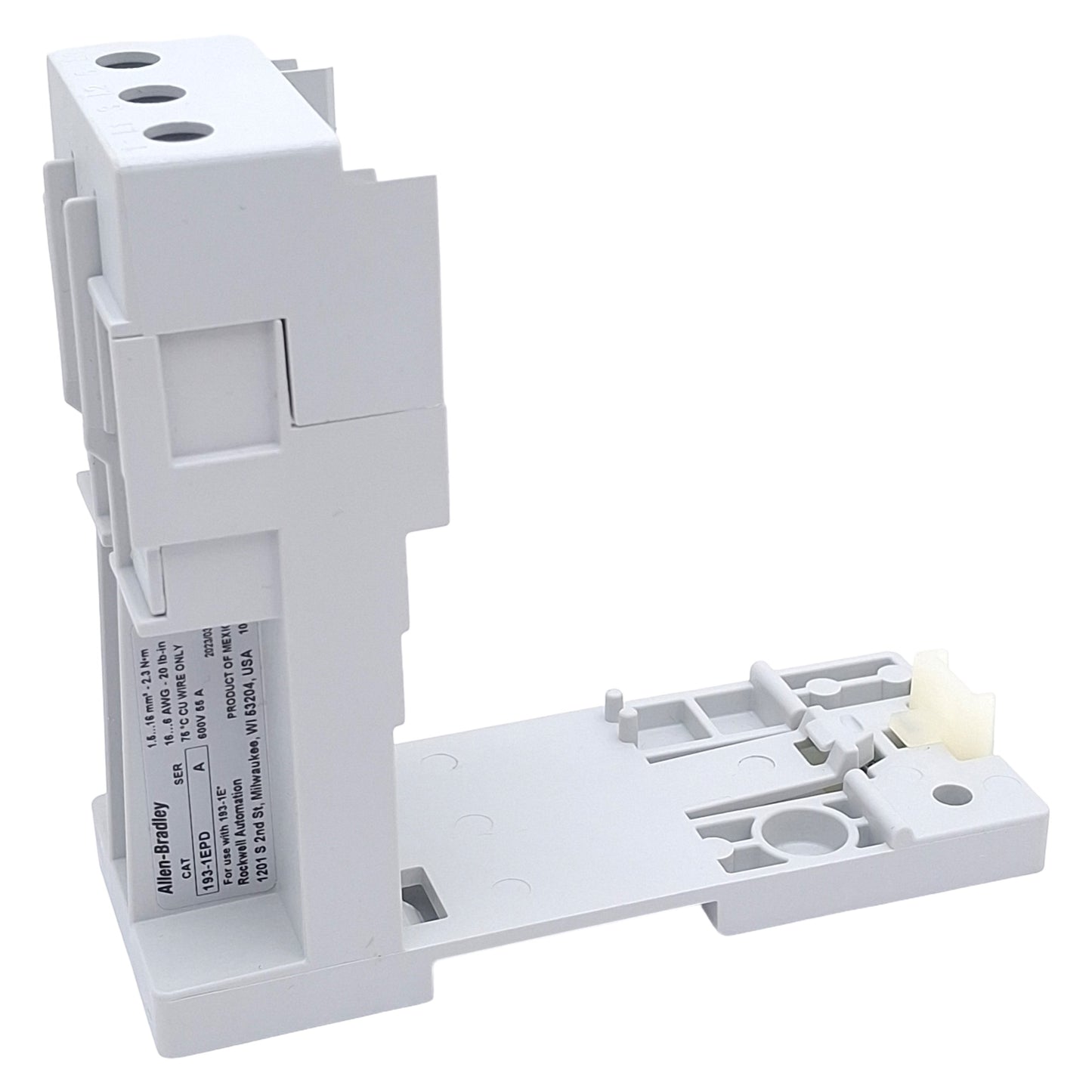New Allen Bradley 193-1EPD DIN Rail/Panel Adapter, Frame D & H, For 193-1EE/193-1EF