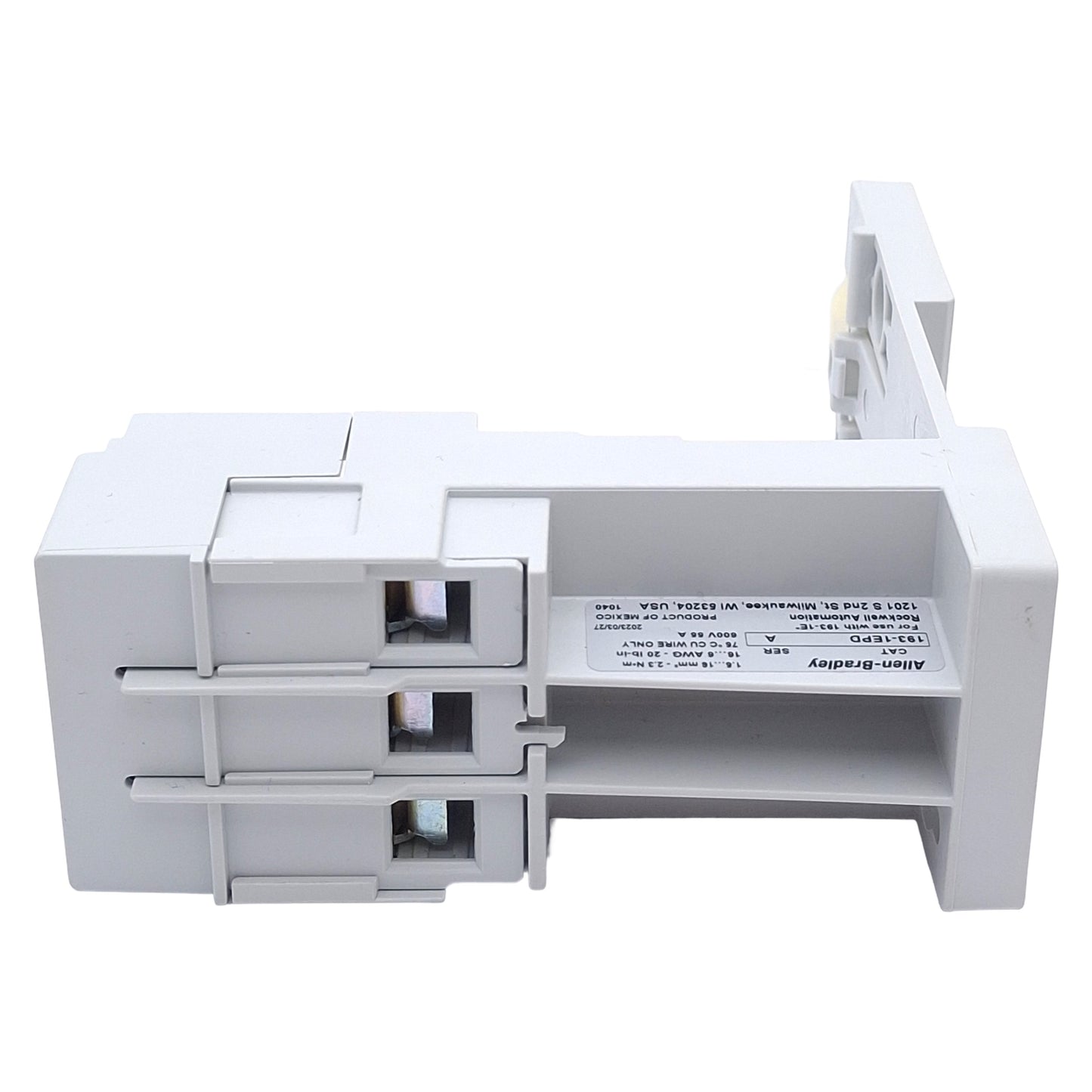 New Allen Bradley 193-1EPD DIN Rail/Panel Adapter, Frame D & H, For 193-1EE/193-1EF
