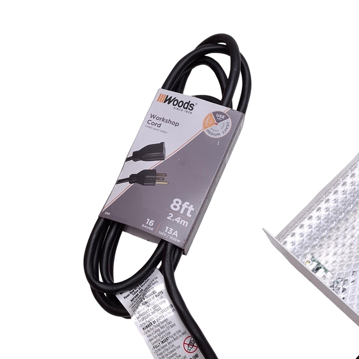 New LA Lighting WAN107-2-4LR-LED8R-UNV Light Fixture, 2-Row 4ft Linear LED, 120-277V