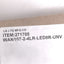 New LA Lighting WAN107-2-4LR-LED8R-UNV Light Fixture, 2-Row 4ft Linear LED, 120-277V