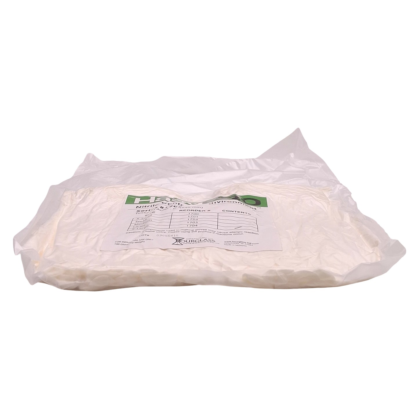 New Hourglass International 1704 HandPRO Nitrile Glove, 1000 Count, Extra Large