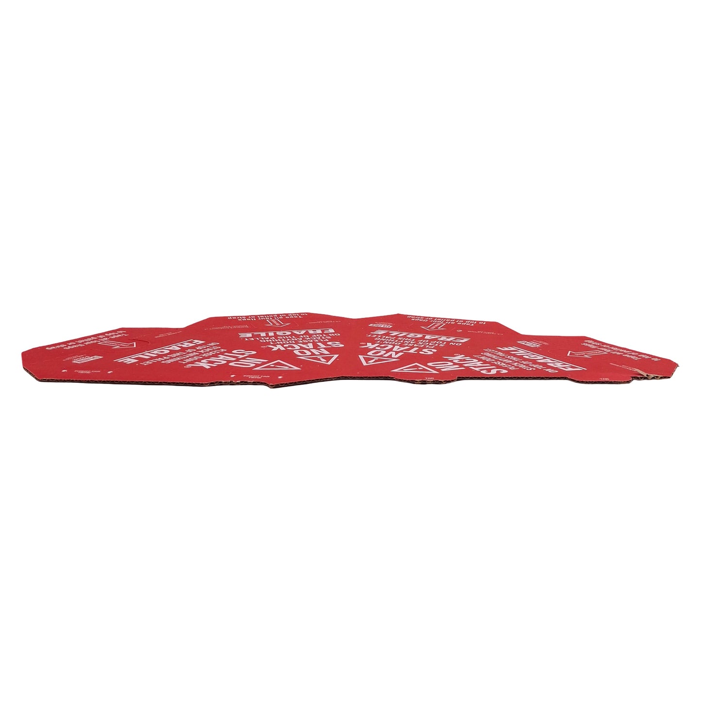 New – Open box Lot of 30 Uline S-22361 "No Stack" Pallet Cone, Red Color, 8 x 8 x 10in