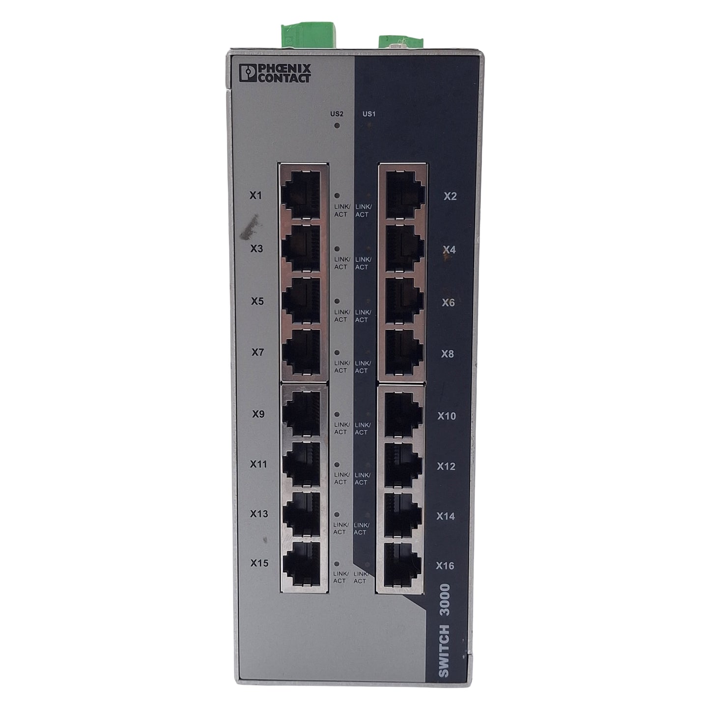 Used Phoenix Contact FL SWITCH 3016 Industrial Ethernet Switch, 16-Port, RJ45, 24VDC