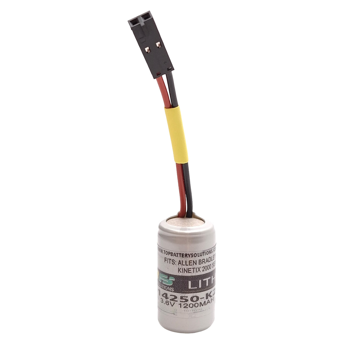 New TBS LS14250-K20 Lithium Battery For Allen Bradley 2090-DA-BAT Kinetix 2000, 3.6V