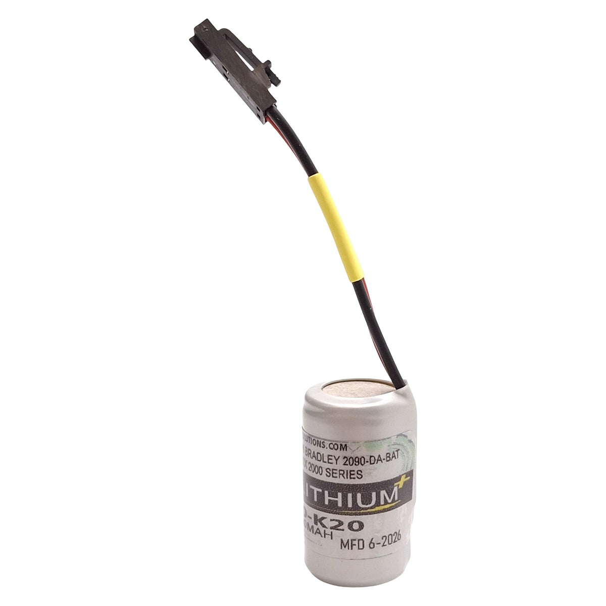 New TBS LS14250-K20 Lithium Battery For Allen Bradley 2090-DA-BAT Kinetix 2000, 3.6V
