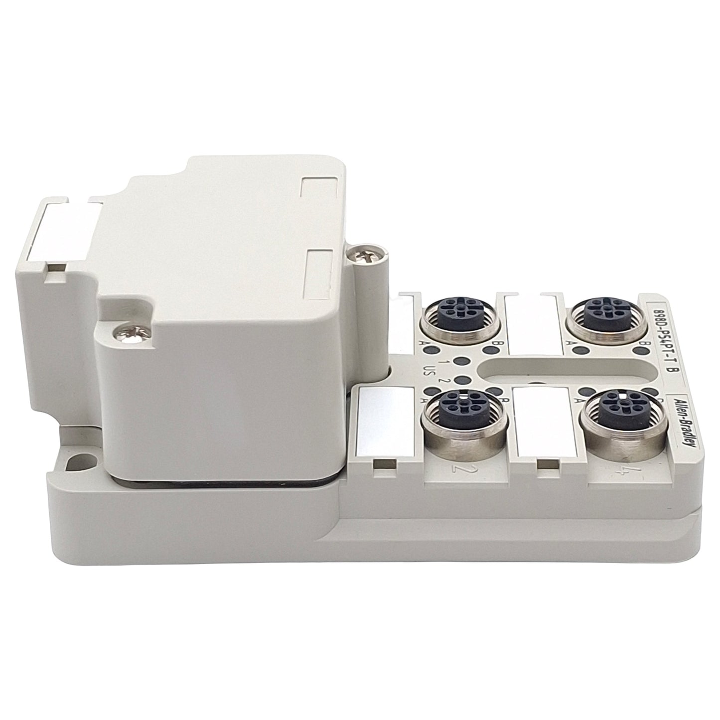 New Allen Bradley 898D-P54PT-T Distribution Box, PNP LED, 4-Port 5-Pin M12, 10-30VDC