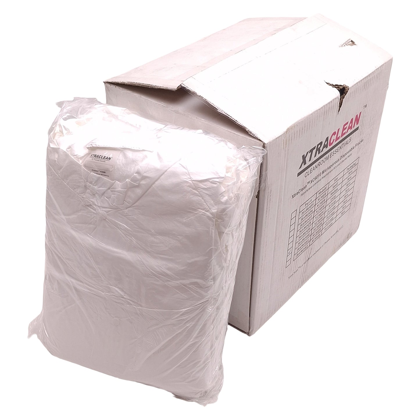 New Thomas Scientific 20A00J460 XtraClean Disposable Frocks, 30 per case, 3X-Large