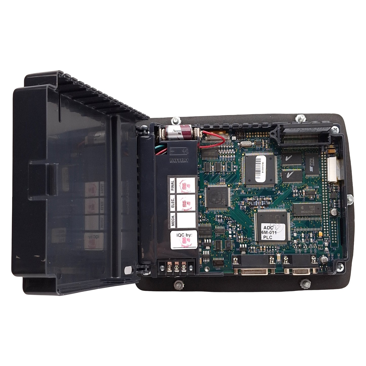 Used Uticor 100G-UT06M2R0 Monochrome G2 PowerPanel Touchscreen HMI, 6in Display 24VDC