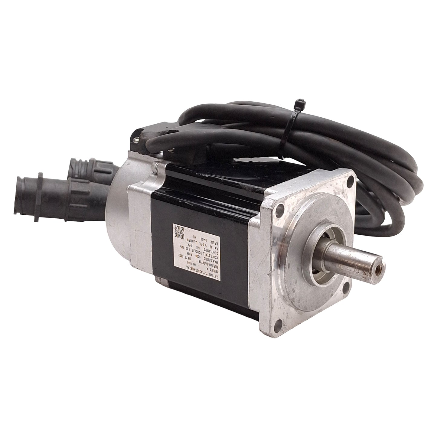 Used Allen Bradley TLY-A230T-HJ62AA Servo Motor, 0.45kW, 3Ø 230VAC, ø70mm Bolt Circle