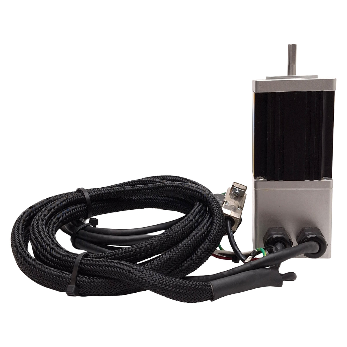 Used Aerotech BMS60-A-D25-FLB-E1000H-DM Servo Motor, 116W, 240VAC, 1000-Line, NEMA 23