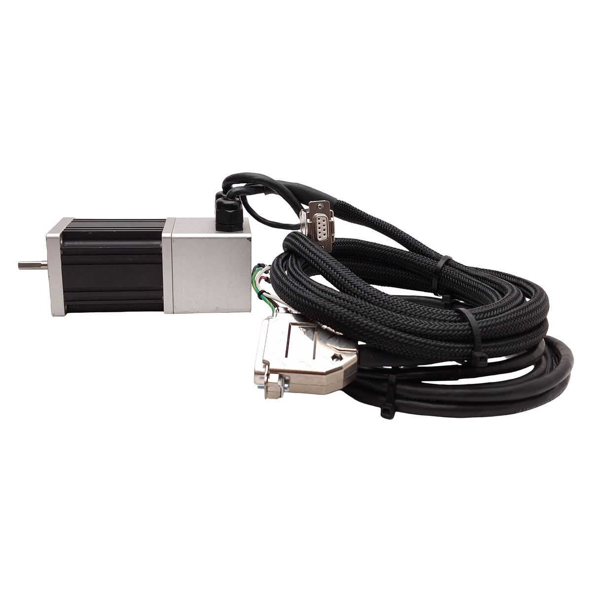 Used Aerotech BMS60-A-D25-FLB-E1000H-DM Servo Motor, 116W, 240VAC, 1000-Line, NEMA 23