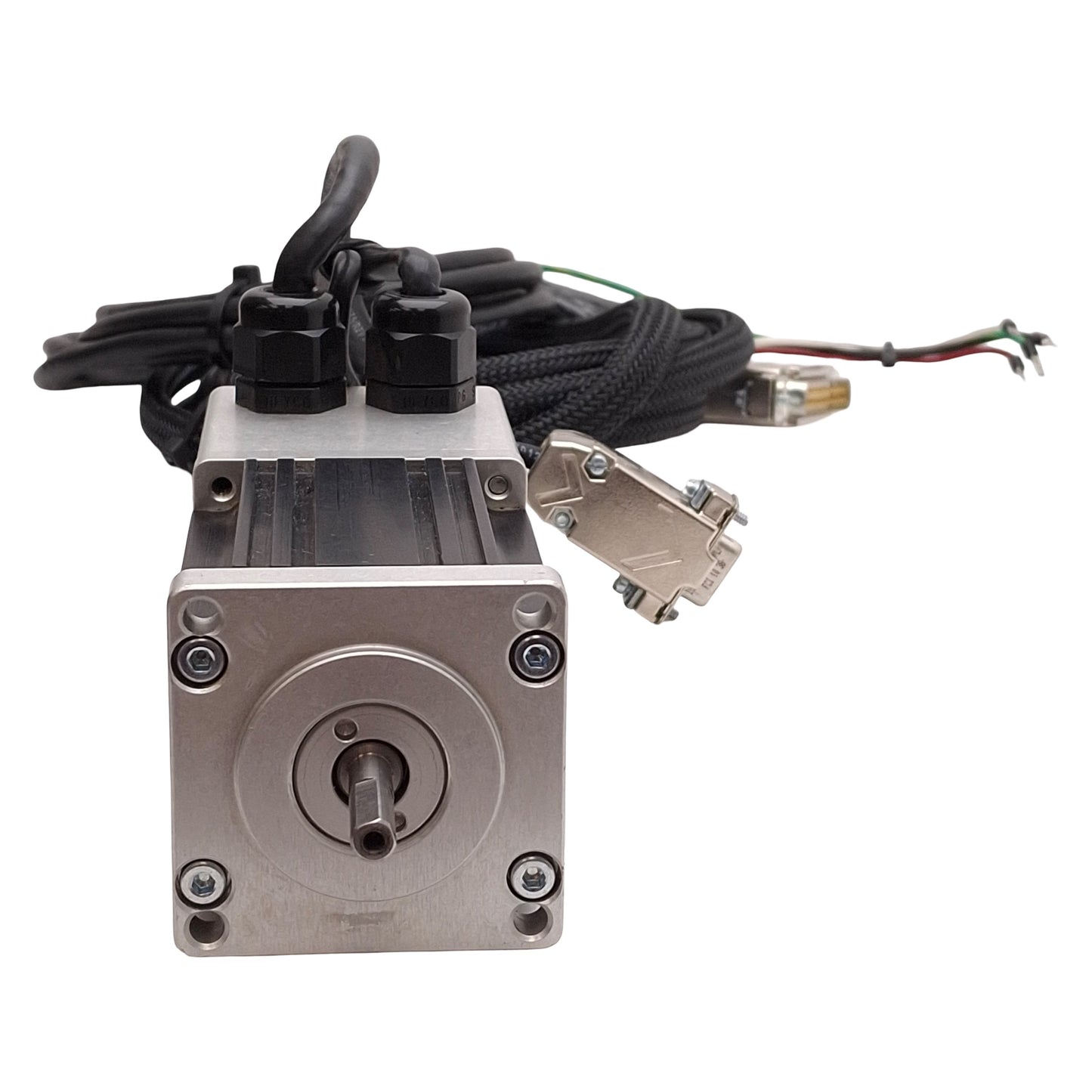 Used Aerotech BMS60-A-D25-FLB-E1000H-DM Servo Motor, 116W, 240VAC, 1000-Line, NEMA 23