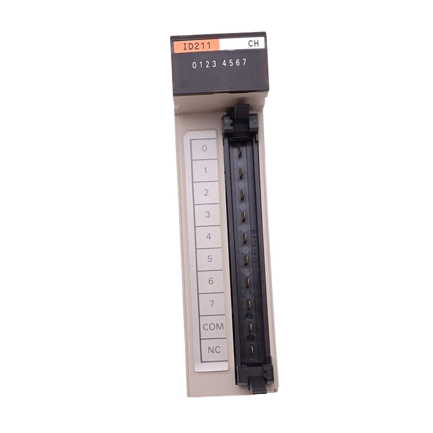Used Omron C200H-ID211 Digital Input Unit for SYSMAC PLC, 8-Point, 12-24VDC 10mA