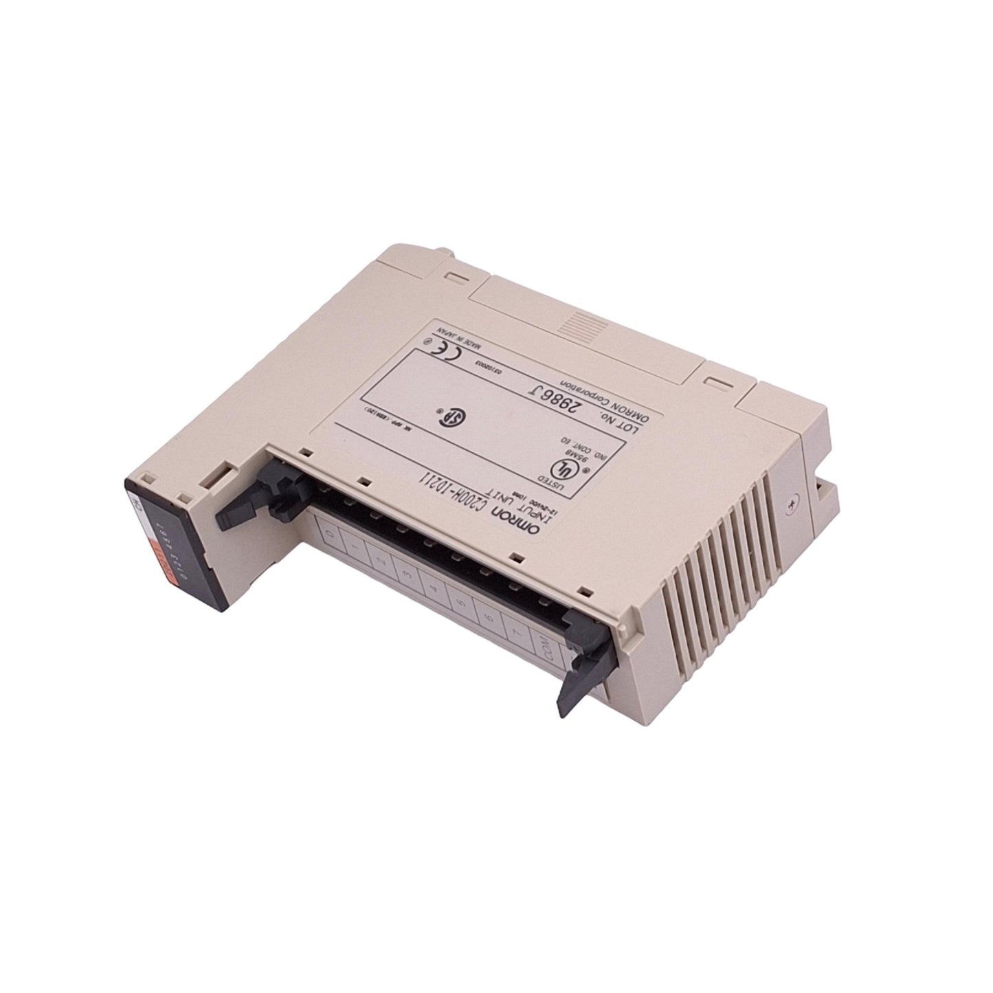 Used Omron C200H-ID211 Digital Input Unit for SYSMAC PLC, 8-Point, 12-24VDC 10mA