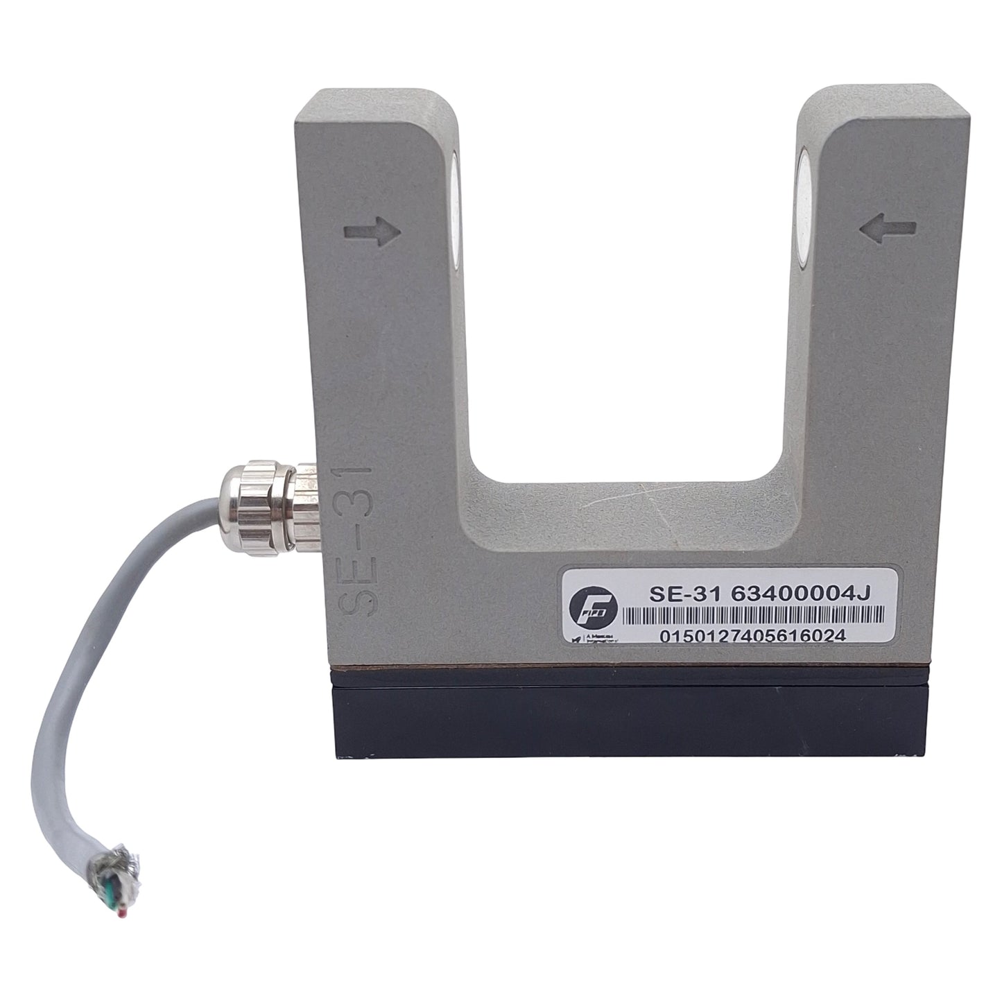 Used Fife SE-31 63400004J Ultrasonic Sensor 5.08mm Band, 10-15VDC 0-10mA, 4-Wire Lead