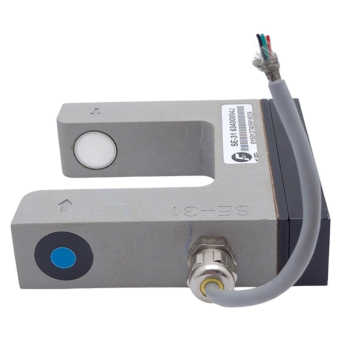 Used Fife SE-31 63400004J Ultrasonic Sensor 5.08mm Band, 10-15VDC 0-10mA, 4-Wire Lead