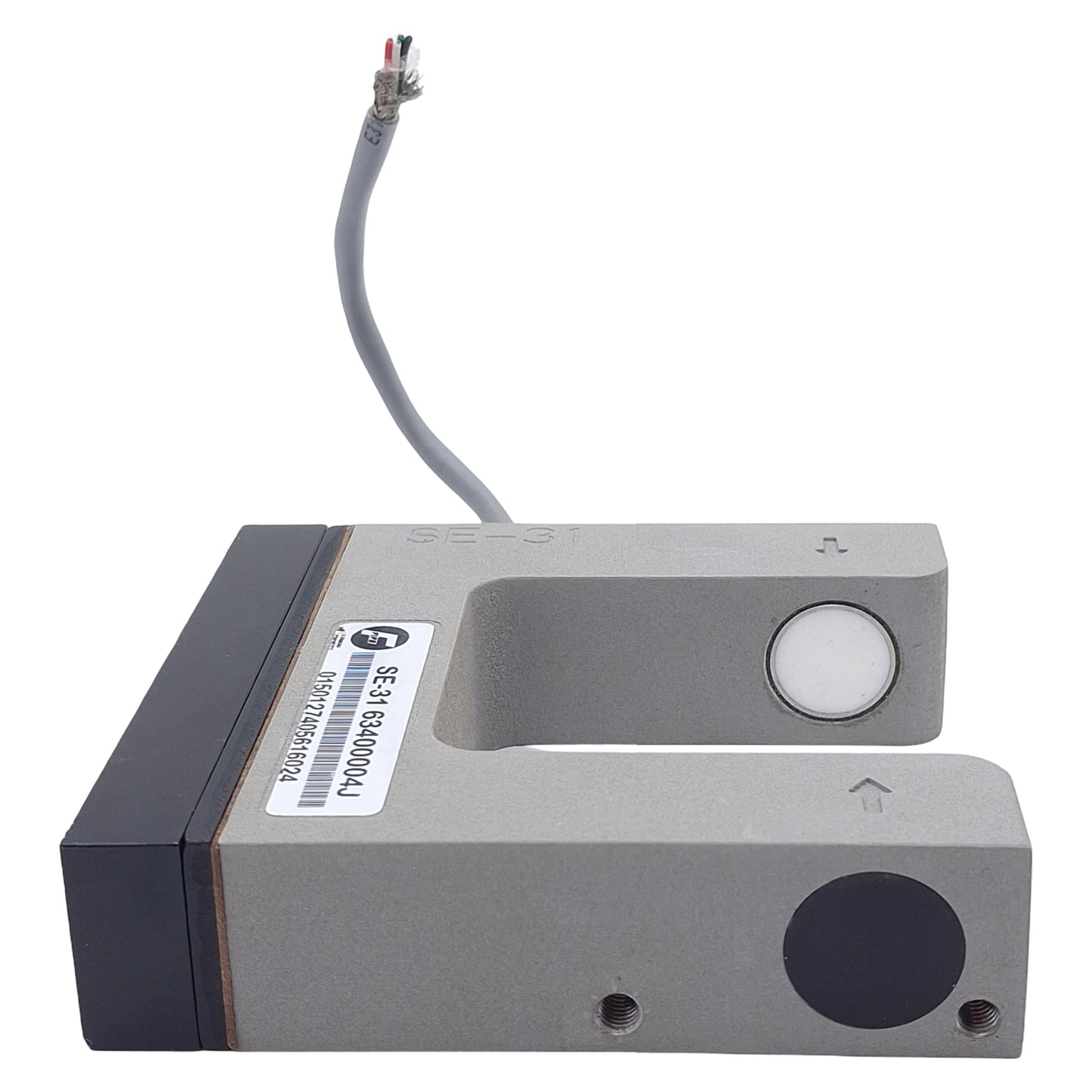 Used Fife SE-31 63400004J Ultrasonic Sensor 5.08mm Band, 10-15VDC 0-10mA, 4-Wire Lead